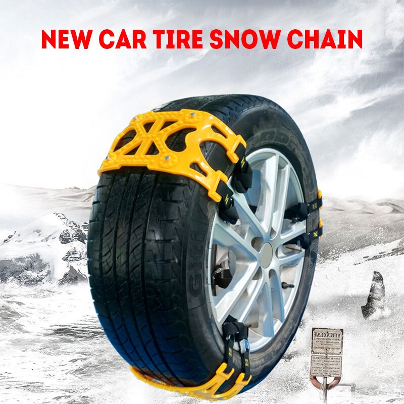 Vehemo TPU Anti-Slip Keten Auto Sneeuwketting Ijs Skidproof Kettingen voor Truck Slip Band voor Winter Veiligheid