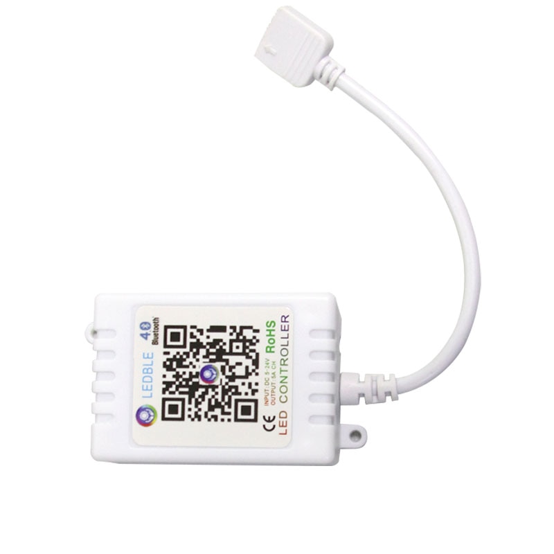 Mini LED RGB Bluetooth Controller Remote Led Strip Wireless Controller For Led Strip Music RGB Led Smart Time Controller 5V 24V