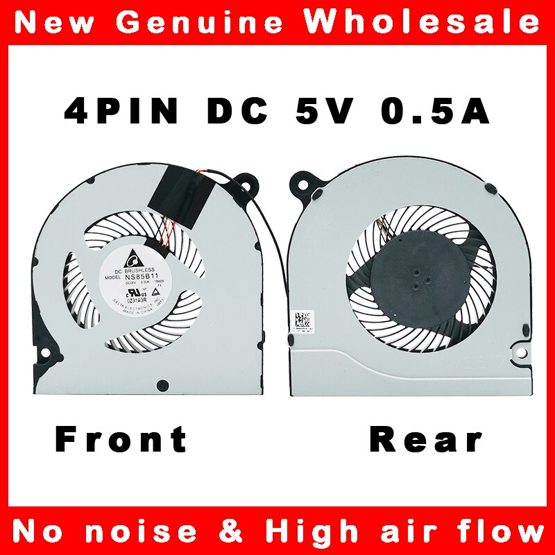Laptop Cooling Fan Cooler Radiator For DELTA NS85B11-18M09 -18M21 -18M22 PH315-51 DC28000K4D0 DATDQ5D577G001 DC28000NSD0