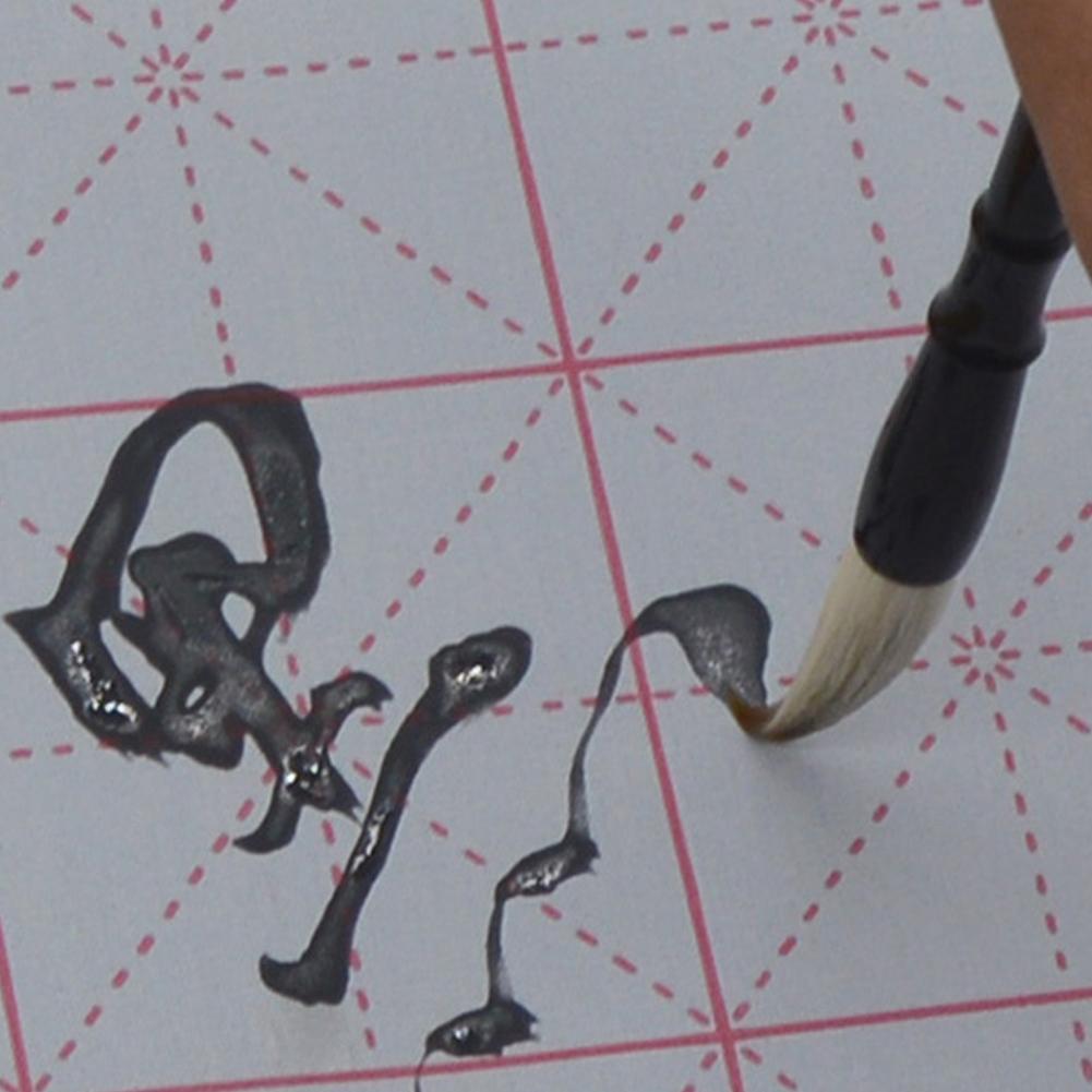 Water Writing Cloth Gridded Notebook Mat Practicing Writing Graffiti Water Kanji Cloth Calligraphy Chinese S4S7