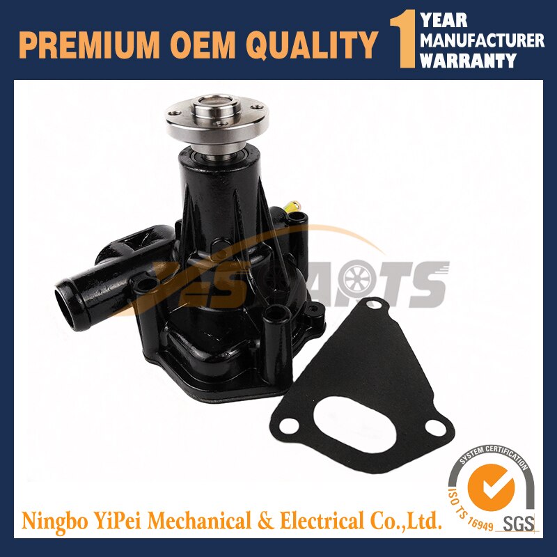 Vannpumpe 129002-42004 til yanmar 4 tnv 88 4 tne 88 4 tne 84 minigraver