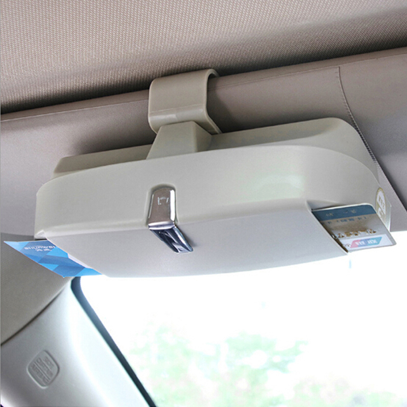 Auto Universele Zonnebril Houder Accessoires Bril Case Houder Multifunctionele Lenzenvloeistof Case Box Houder Voor Bril