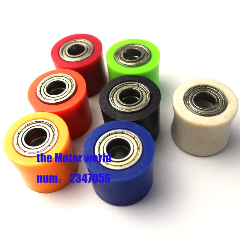 8mm 10mm Chain Roller Tensioner Pulley Wheel Guide For YZF KTM RMZ KLX CRF 80 250 150 250 450 Motorcycle Motocross Pit Dirt Bike