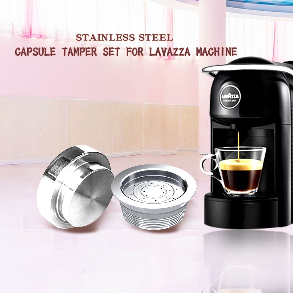 Hervulbare Herbruikbare Lavazza Koffie Filters Rvs Lavazza Koffie Capsules Pod Cup Sabotage Voor Lavazza Espresso Machine