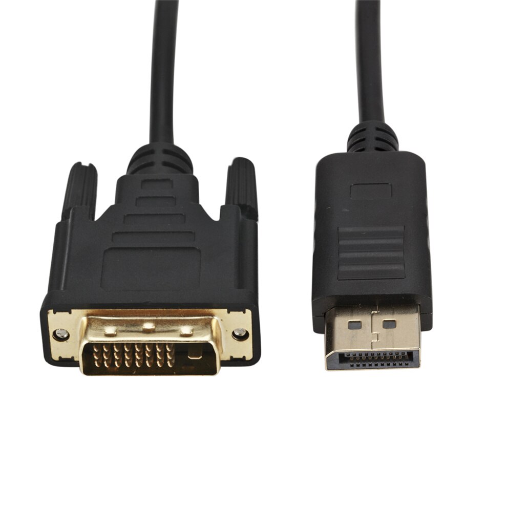 Lcckaa Dp Displayport Naar Dvi Kabel 1.8M Dp Naar Dvi Adapter Kabel Converter Displayport In Naar Dvi Uit Voor hp Dell Asus