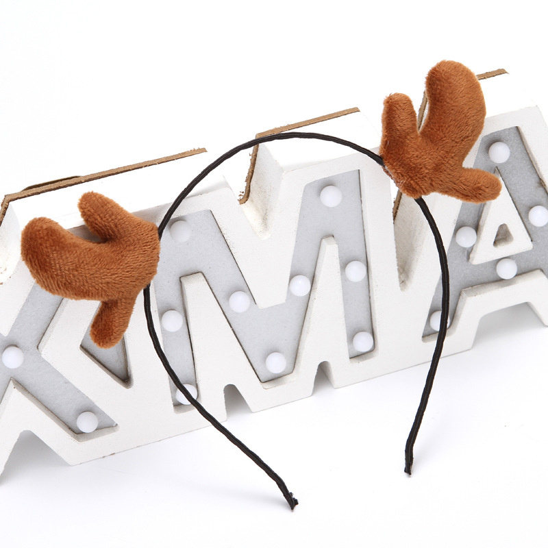 Épingles à cheveux de noël en bois de cerf, pinces à cheveux, pour enfants et adultes, accessoires de cheveux, de noël pour enfants, fournitures de fête,: Style 17