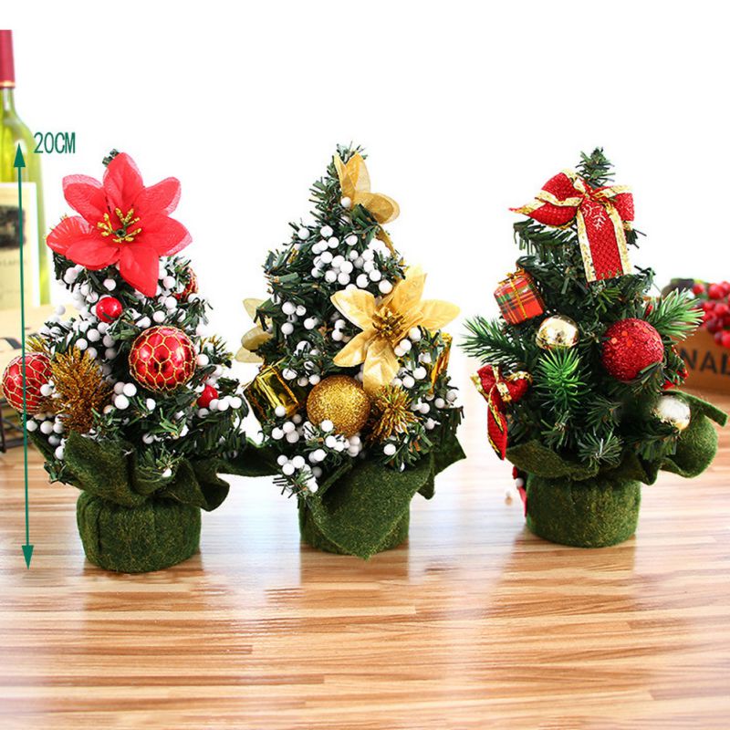 Kleine Kerstboom Desktop Decoratie Boom Voor Kerst Home Party Decoratie