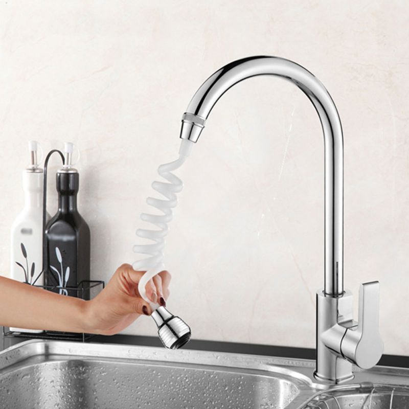 Home Kitchen Faucet Extension Extender Long Hose Portable Retractable Foam Shower Sprinkler Faucet Extenders Faucet Extenders