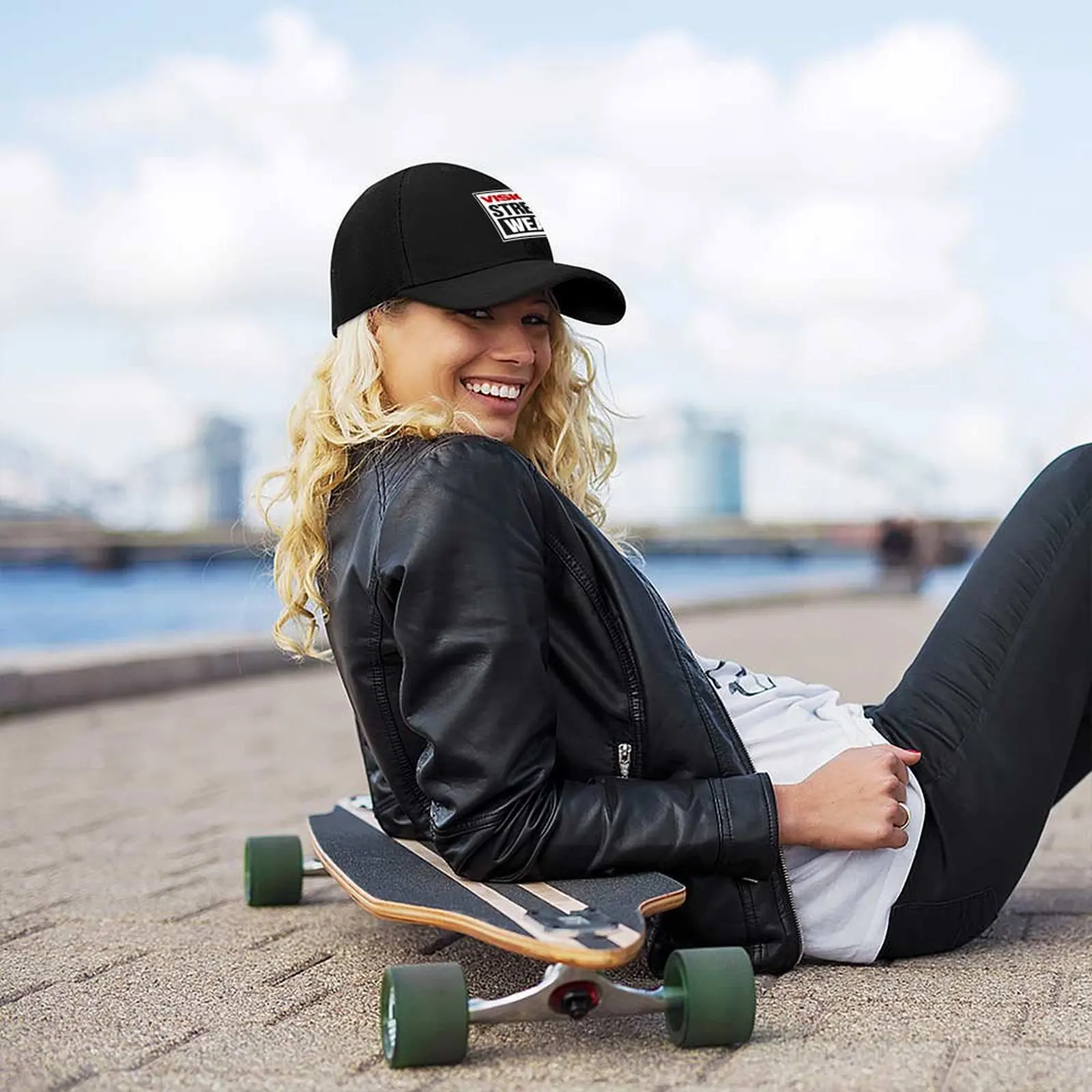 Vision skateboard, vision street wear baseballkasket i hat hat luksusmærke mærke mand kasket festhat mænd kvinder