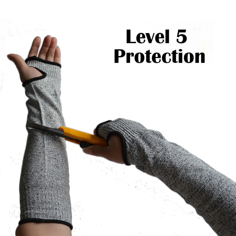 1 Pc Veiligheid Cut Slip Mouwen Arm Guard Bescherming Armband Handschoenen Workplace Veiligheid Veiligheid Handschoenen Anti Cut 5 Niveau