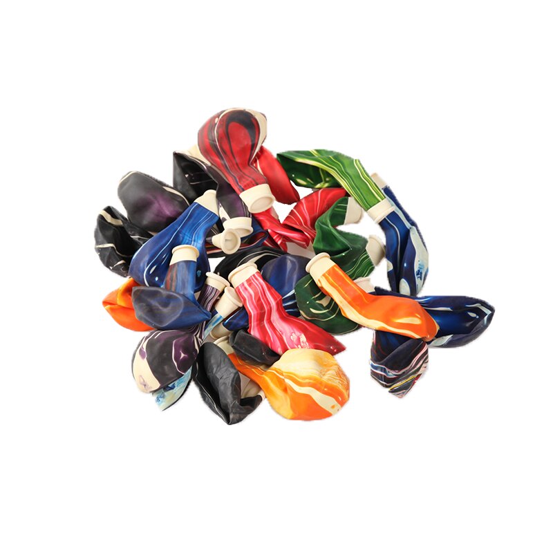 5/10pcs 10inch colorful Agate Marble Latex Balloons Birthday Party Wedding Decoration Baby Shower Agate Decor Supplies Globos