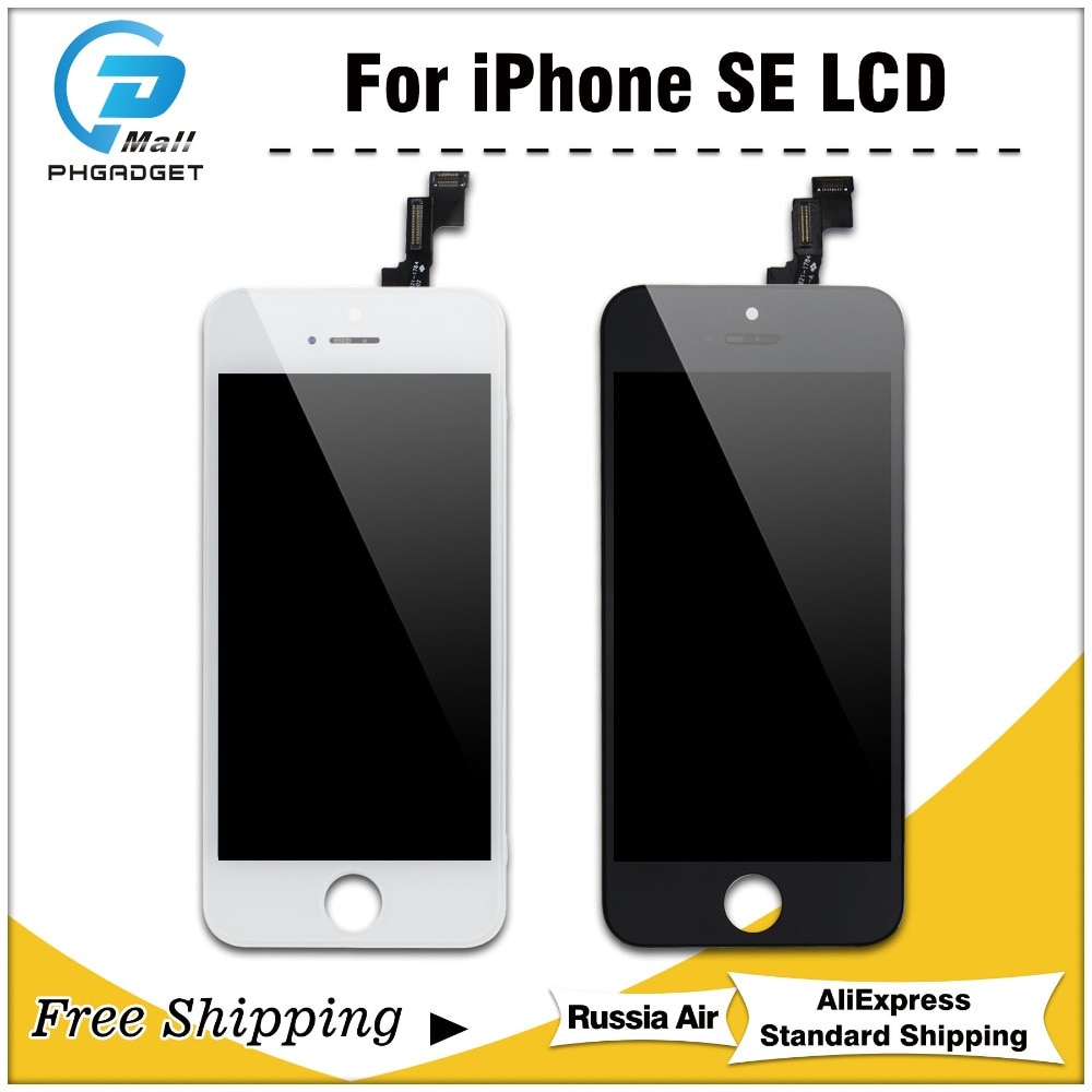1PCS 100% AAAA LCD Screen For iPhone 5S 5 SE 5C Screen LCD Display Digitizer Touch Module 5S SE Screens Replacement