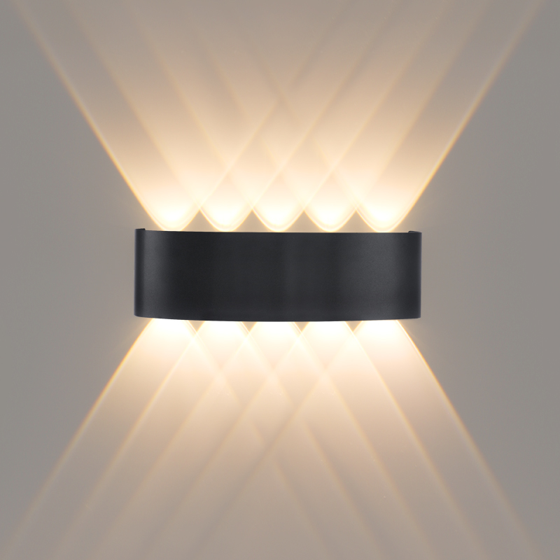 Led-væglamper moderne indendørs udendørs lys op-og-ned vægmonteret lampe stue korridor soveværelse boligindretningslampe