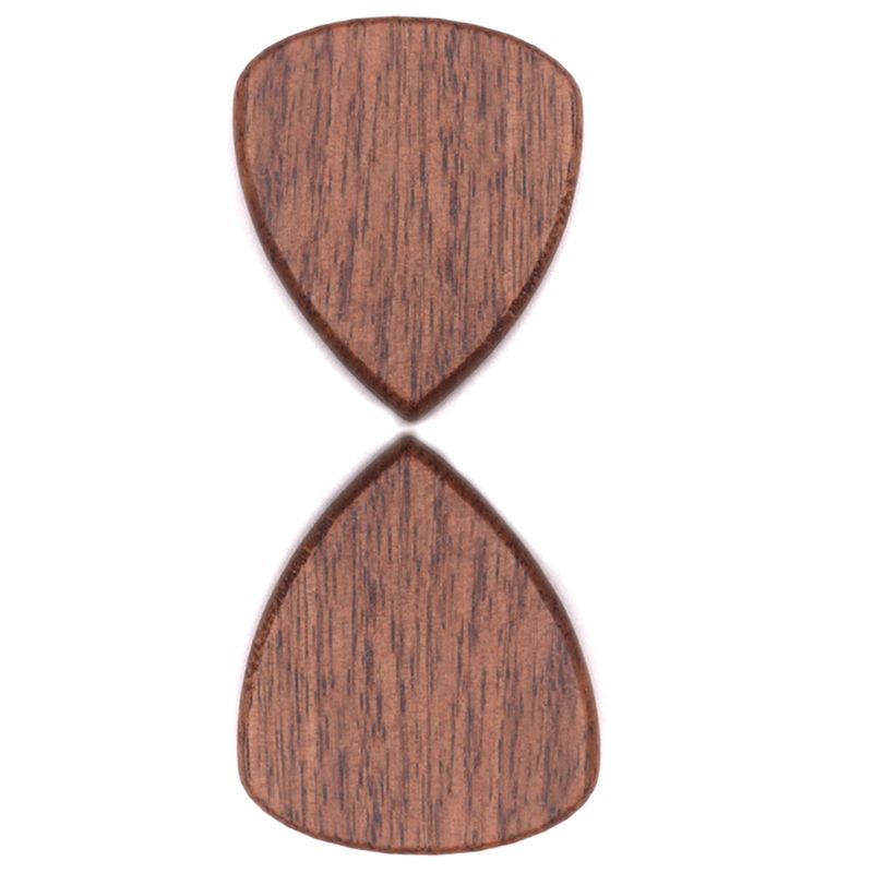 2 Stuks Zwarte Walnoot Hout Skelet Akoestische Basgitaren Pick Peddels Gitaar Spelen Accessoires Skelet Akoestische Pxpf