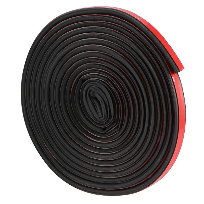 5m Self Adhesive Automotive Rubber Seal Strip for Car Window Door Engine Cover Car Door Seal Edge Trim Noise Insulation