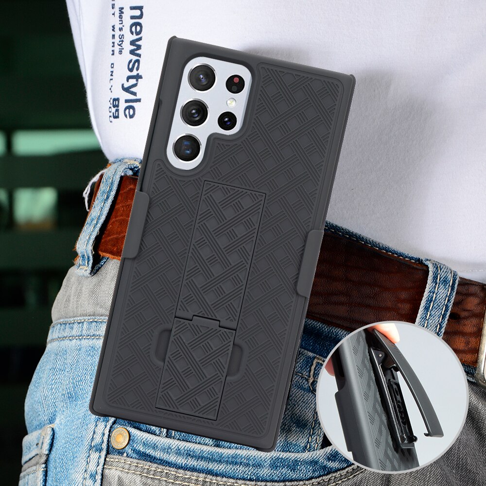 Étui de Sport hybride pour Samsung Galaxy A12, A52, S10 +, Note 10, S22 Plus, Ultra: For S22 Ultra