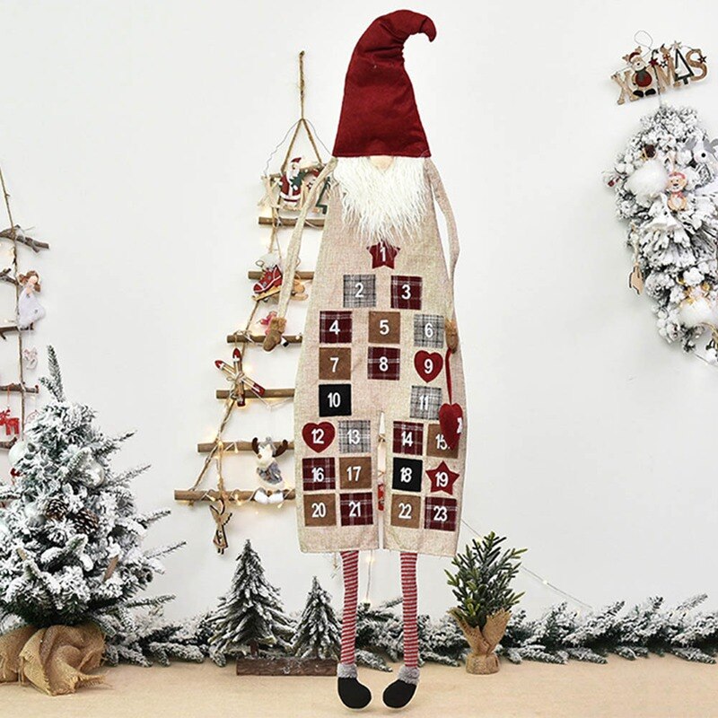 OurWarm Felt DIY Christmas Tree Advent Calendar Birthday Advent Calendar Fabric Advent Calendar Year Decor
