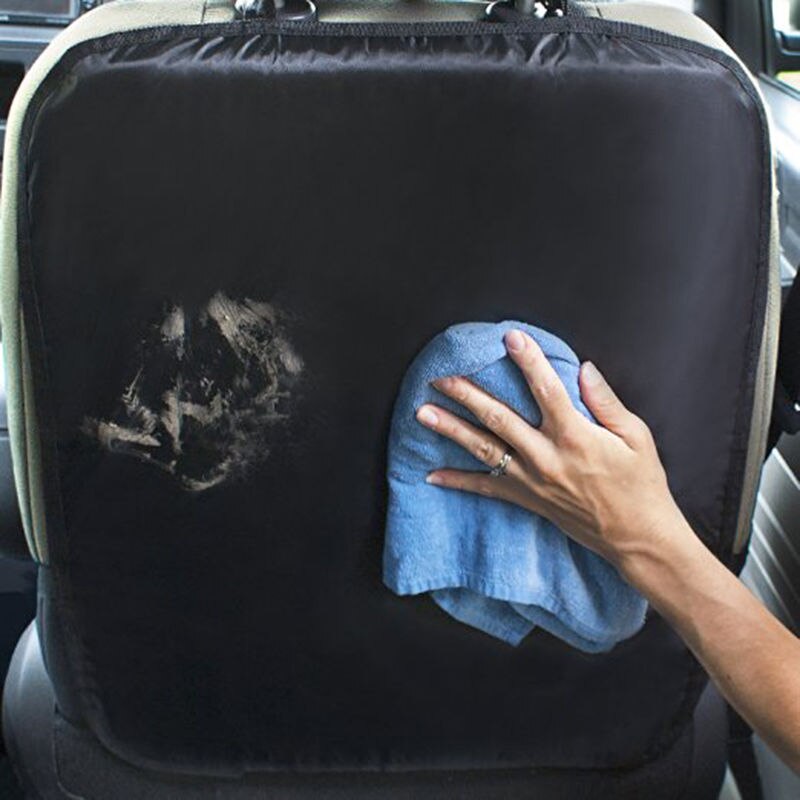Sekinew bilsæde bagdæksel beskytter kick ren mat pad anti skridt snavset til barn baby anti-barn-kick pad