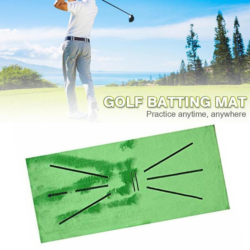 Golf Tapis D'entraînement pour Balançoire Détection Bâton Mini Golf Pratique Formation Jeu et pour le Bureau À Domicile Utilisation Extérieure