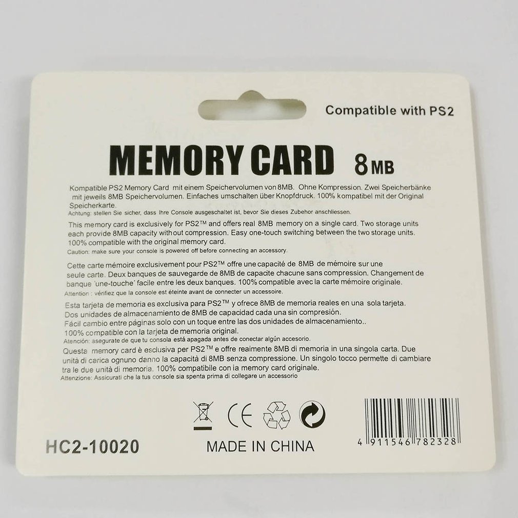 for Ps2 Memory Card 64M128M Memory Card 8M16M32M
