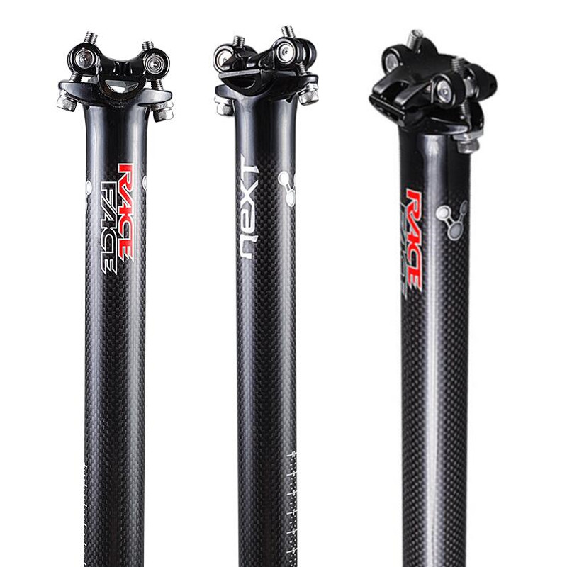 FCFB Race Face Next-poste de asiento de bicicleta, piezas de 27,2/30,8/31,6mm * 350mm/400mm 3K brillante