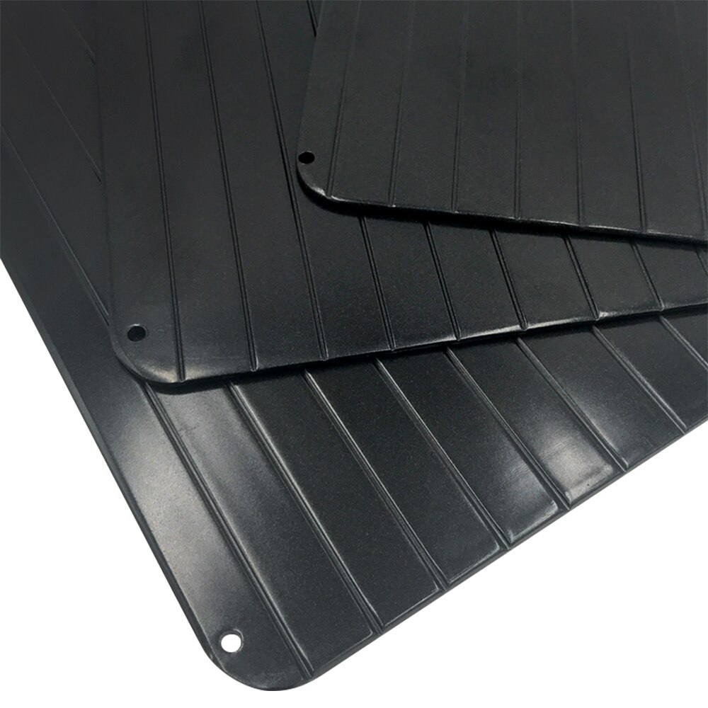 Rapid Defrosting Tray Thawing Plate for Frozen Food Defrost Steak Chicken Breast Bacon Aluminum Faster Defrosting Thawing Plate