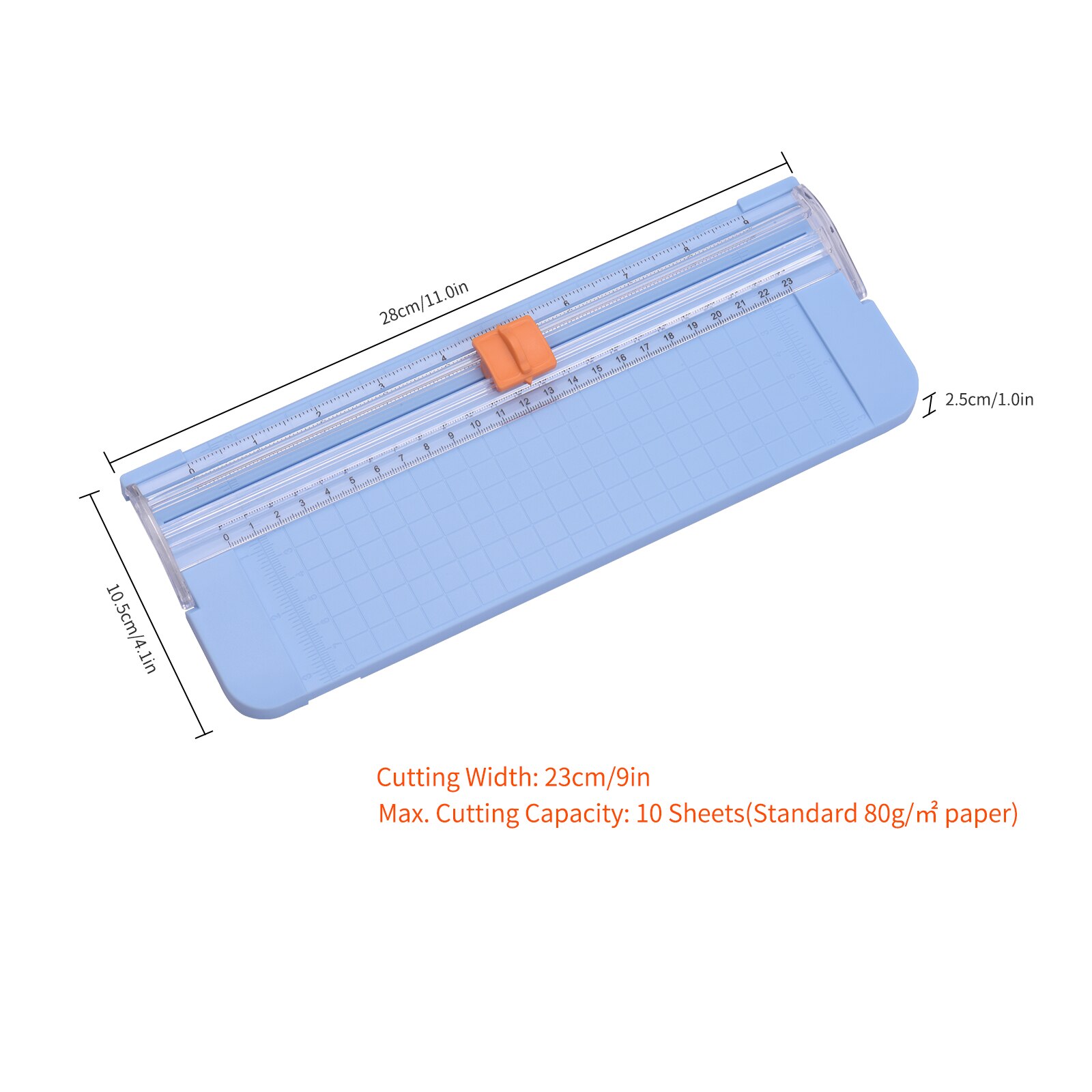 Draagbare A5 Papier Trimmer Papier Cutter 9 Inch Snijden Lengte Mini Snijmachine Voor Ambachtelijke Papier Kaart Foto Gelamineerde Plakboek