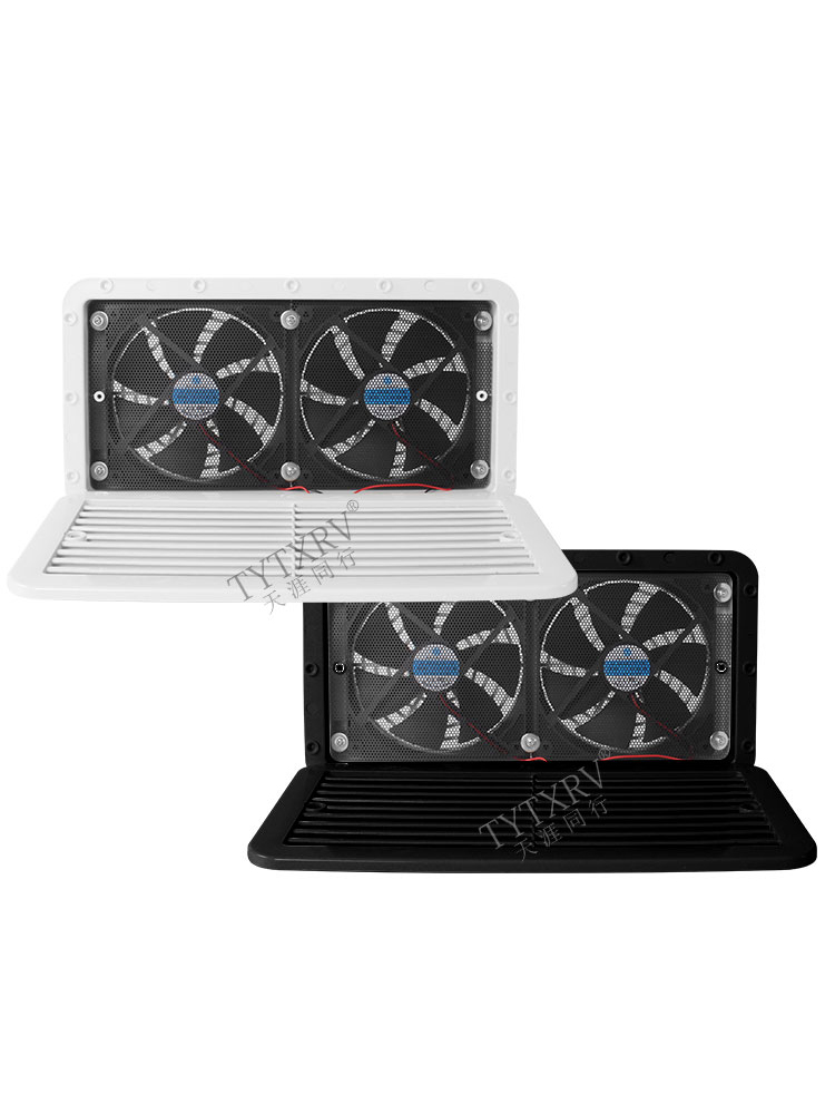 Ventilador de ventilación para caravana de 12V/24V, ventilación de aire, ventilador de escape de refrigeración, ventilador de aire lateral impermeable para RV