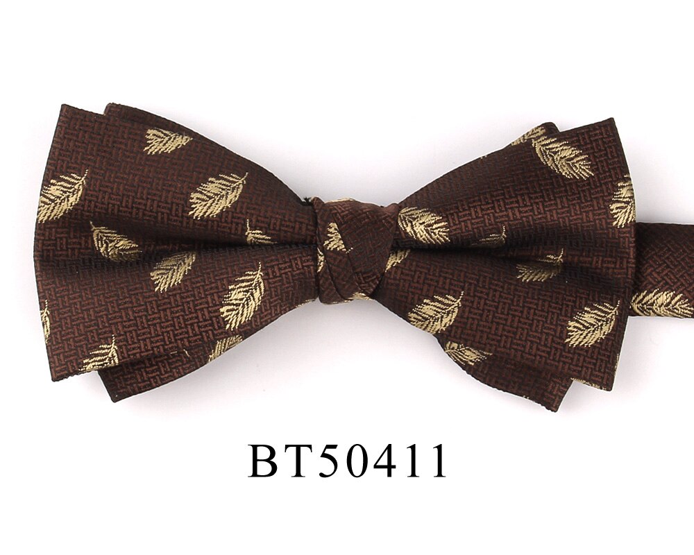 Pajarita Floral para hombre y mujer, corbatas de Cachemira para adulto, trajes para hombre, pajarita para , boda, pajaritas con patrón de animales: BT50411