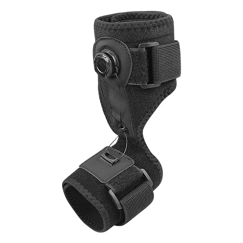 Foot Brace Knop Verstelbare linker-rechtervoet Lifting Up Foot -ondersteuning voor wandelen met schoenen Enkelorthese: Transparant