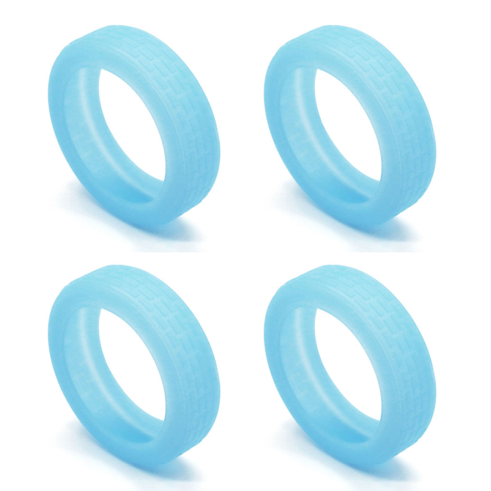 Luggage Compartment Wheel Protection Cover Wear Resistant Silicone Protection Cover For Suitcase/Office Chair Caster: L / light green