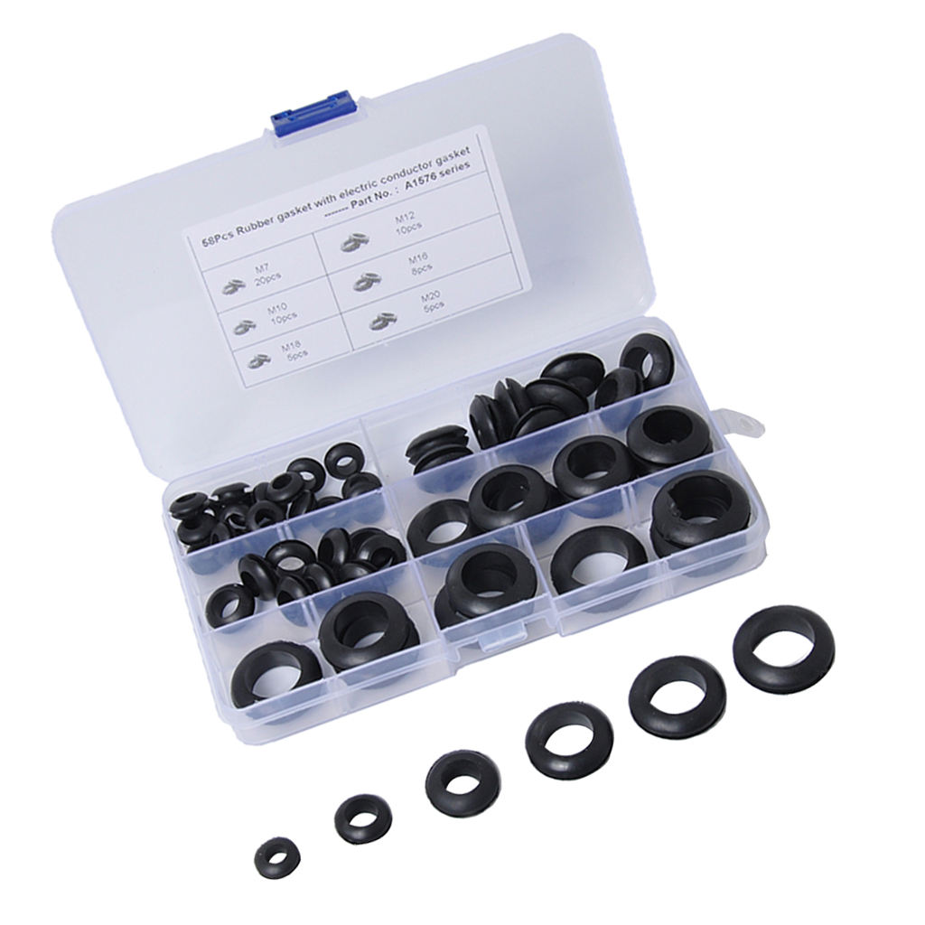 Assortimento di guarnizioni per rondelle per rubinetti idraulici o-ring/guarnizioni in gomma per Auto
