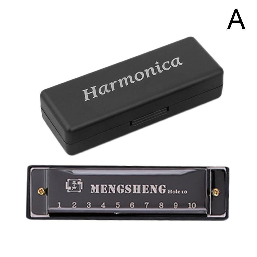 10 Holes For Rock Country Folk Jazz Melodica Swan Diatonic Mouth Organ Blues Instrument Music Woodwind Harmonica Harp W1G0: A