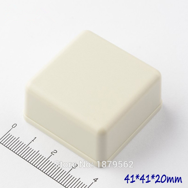 [2 colors] 41*41*20mm small plastic electronic project box housing DIY desktop enclosure instrument junction box switch case
