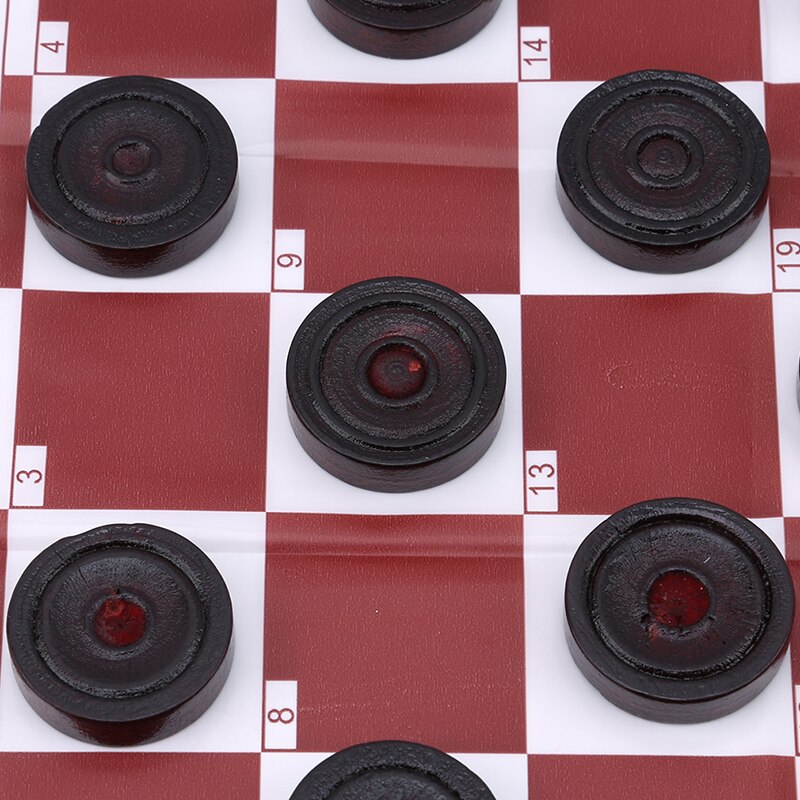 Internationale Checkers Educatief Speelgoed Strategie Spel De Standaard Concurrentie Voor De Plastic Schaakspel Speciale