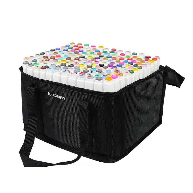 TouchFive12/36/48/60/80/168 Color Sketch Marker Pen Double Tips Alcoholic Markers Pen For Artist Manga Art Supplies School