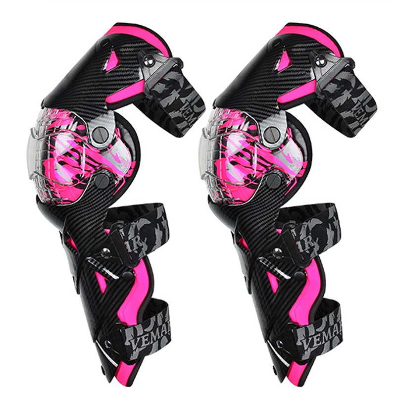 Vemar-joelheira para motocicleta, protetor de joelho para adultos, corrida de motocross, equipamento de proteção para pilotar, segurança para moto: E-18-PK-Knee Pads
