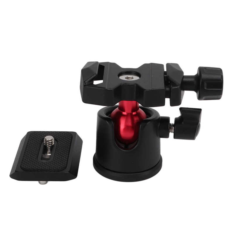 Tête de boule réglable, Rotation à 360 degrés, tête de boule universelle détachable pour appareil photo