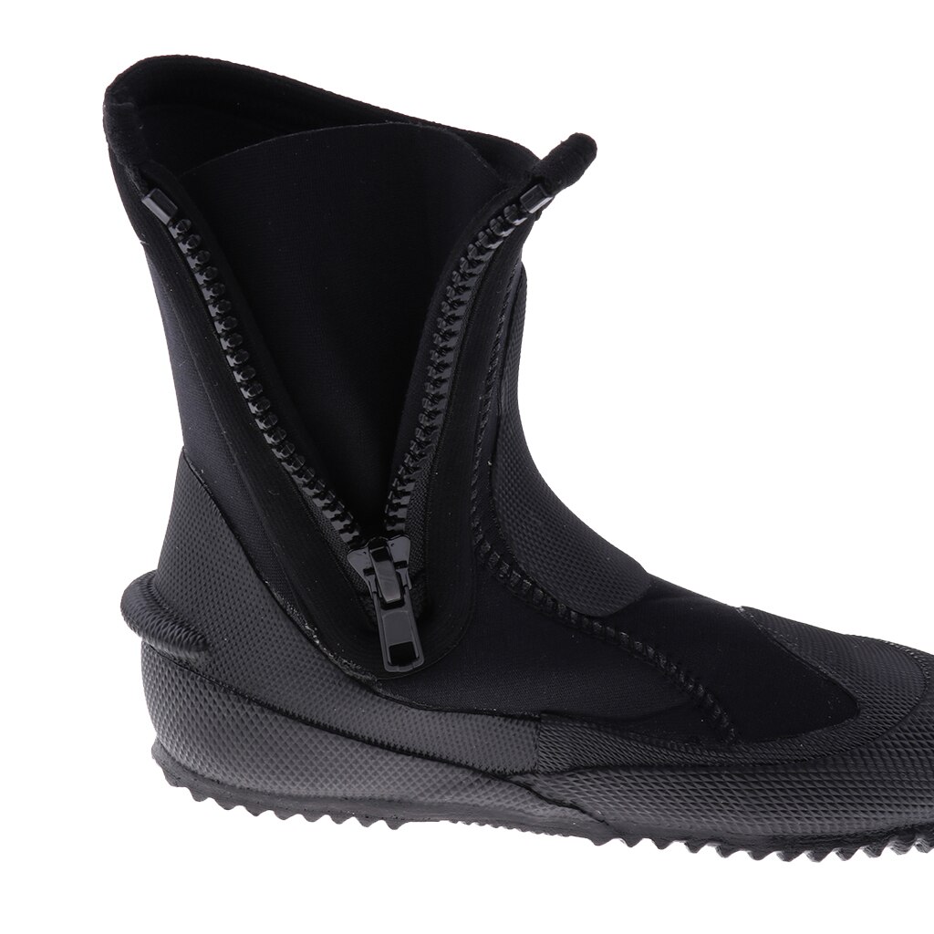 5Mm Neopreen Duik Laarzen Duiken Snorkelen Laarsjes Hoge Cut Rits Wetsuit Laarzen Water Sportschoenen Vissen Onderwater