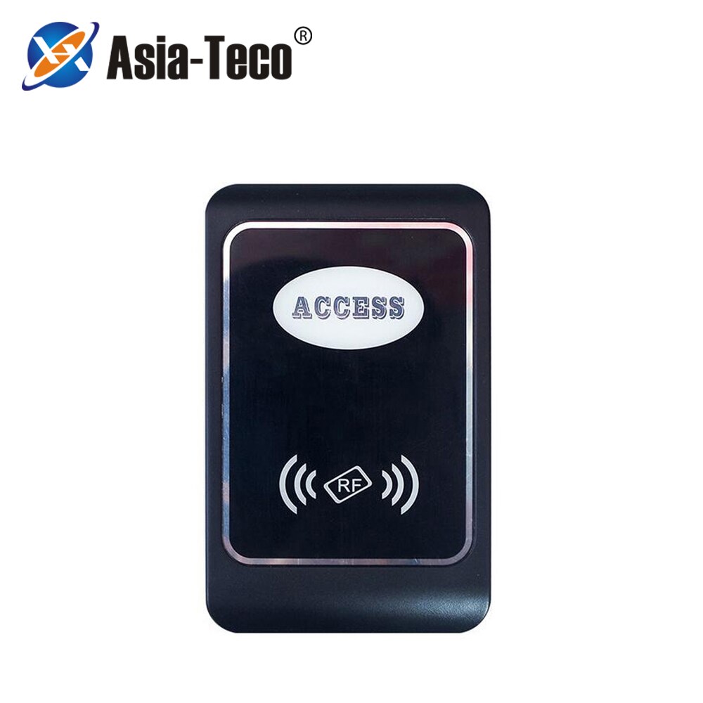 Rfid-kaartlezer toegangscontrole machine waterdicht 13.56 mhz /125 khz proximity kaart toegangscontrole lezer wiegand 34 ip65 lezer
