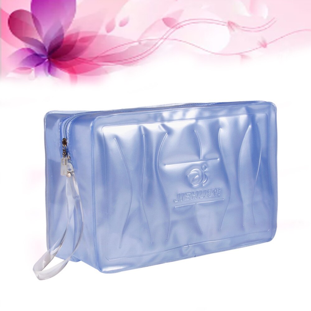 PVC Waterproof Swimming Bag Multifunctional Drift Diving Storage Pouch for Man Woman Male (Blue)