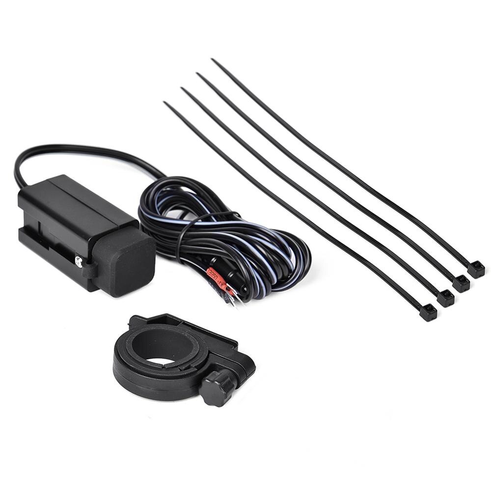 Dual USB 12V Waterproof Motorbike Motorcycle Handlebar Charger 5V 1A/2.1A Adapter Power Supply Socket for iphone Samsung Huawei