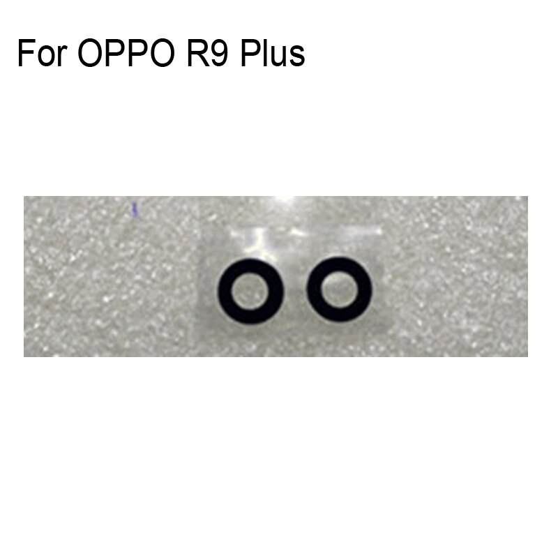 Voor Oppo R9 Plus Rear Terug Camera Glazen Lens Voor Oppo R 9 Plus Reparatie Onderdelen Voor oppo R9 R9 Plus