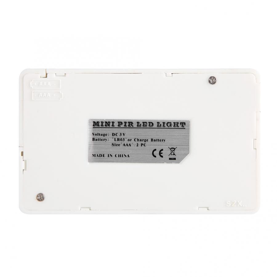 4 LED PIR Motion Sensor Infrared Induction Safety LED Corridor Stair Emergency Light USB Charging PIR Light