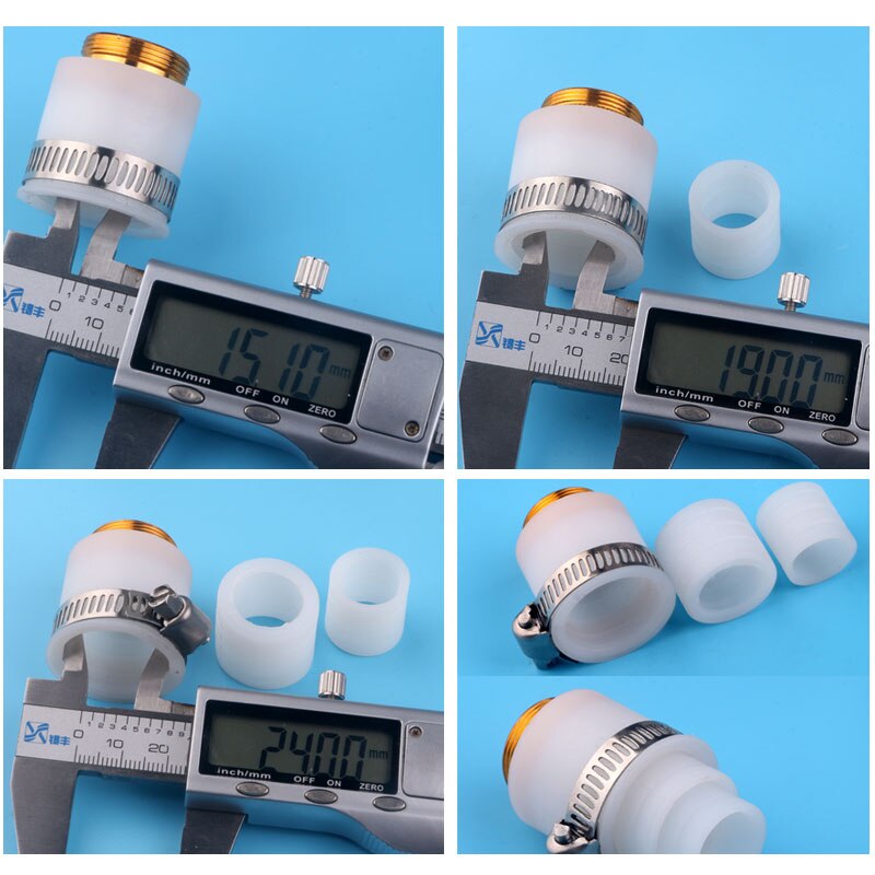 Omnipotent 22mm Lawn Water Tap Hose Pipe FittingSet Connector Purifier Adaptor 15/19/24MM Universal Garden Supplies Alternative