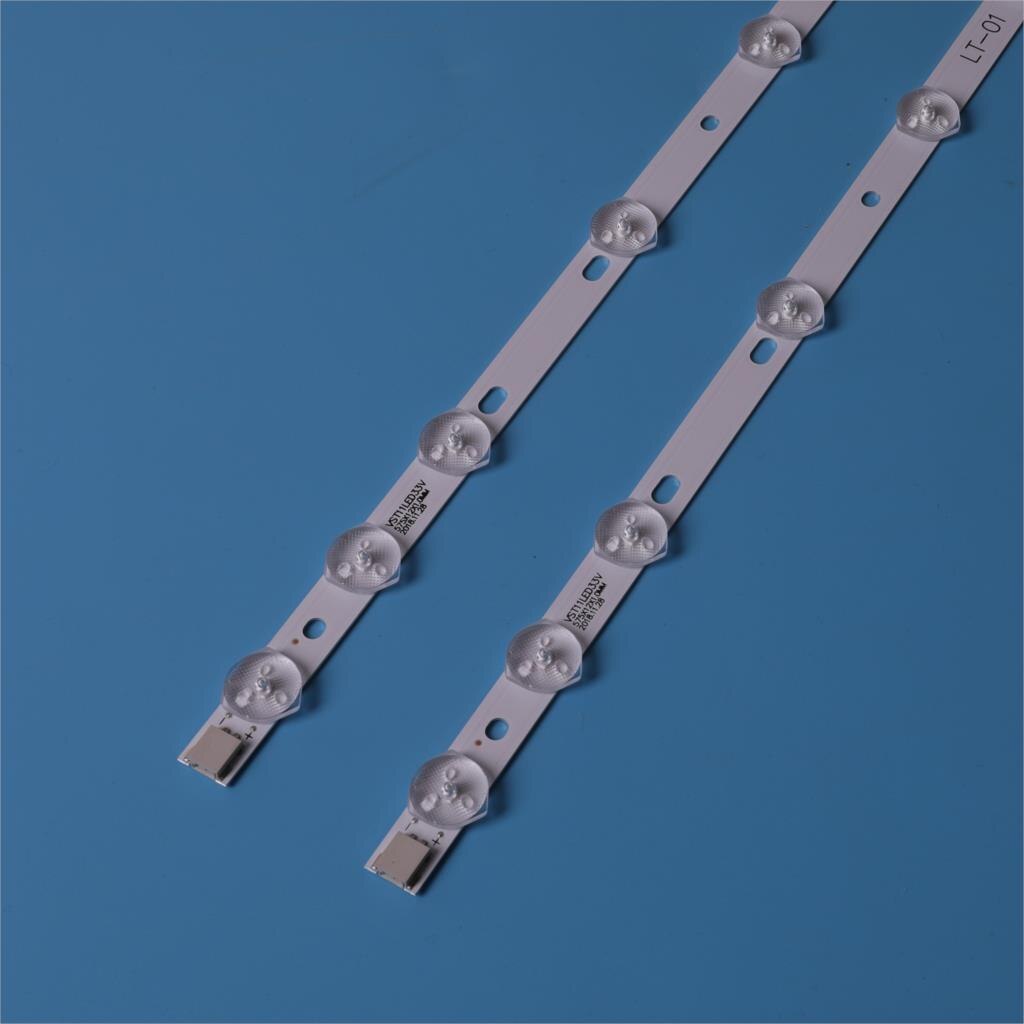 Originele 2 Stks/set 11 Leds 574 Mm Led Backlight Strip Voor Vestel 32D1334DB VES315WNDL-01 VES315WNDS-2D-R02 VES315WNDA-01