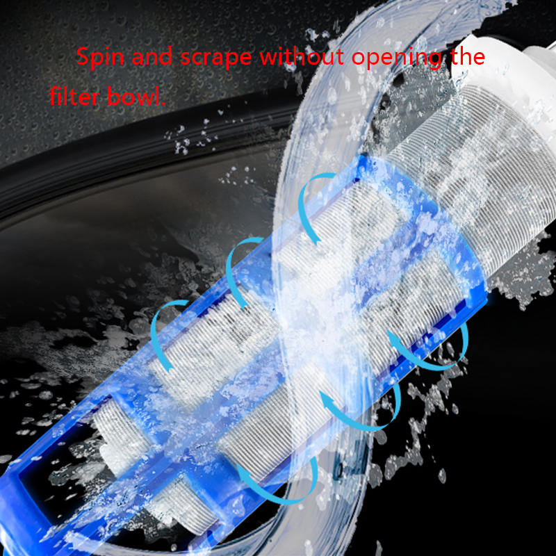 Water Filters Front Purifier Copper Lead Pre-filter Backwash Remove Rust Contaminant Sediment Pipe Stainless Steel Central