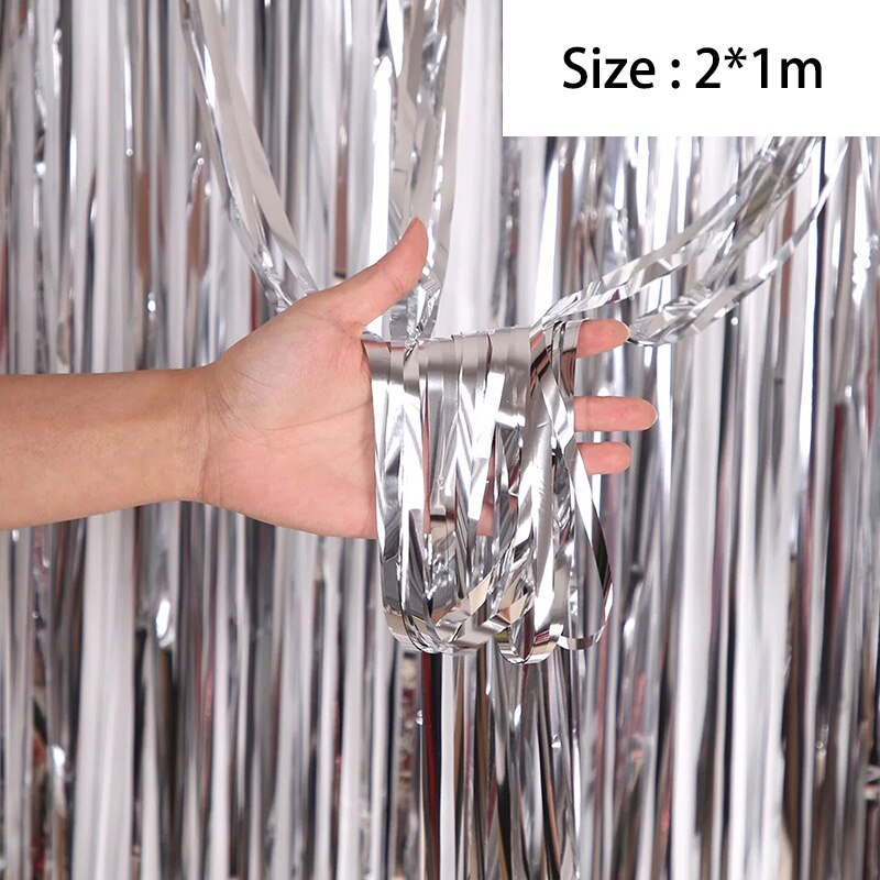 Zasłona cekinowa tło tło strony dekoracje ślubne i urodzinowe tło cekinowa ściana Glitter kurtyna tło folia kurtyna: Silk Silver