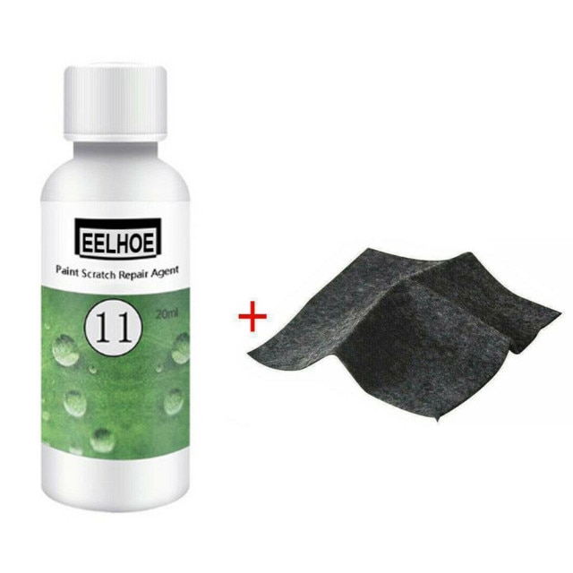 Auto nano bil ridse reparationsklud 4 stk nano gnistre bil ridsefjerner klud ridse -viskelæder overflade reparation biltilbehør: 1 grønt sæt