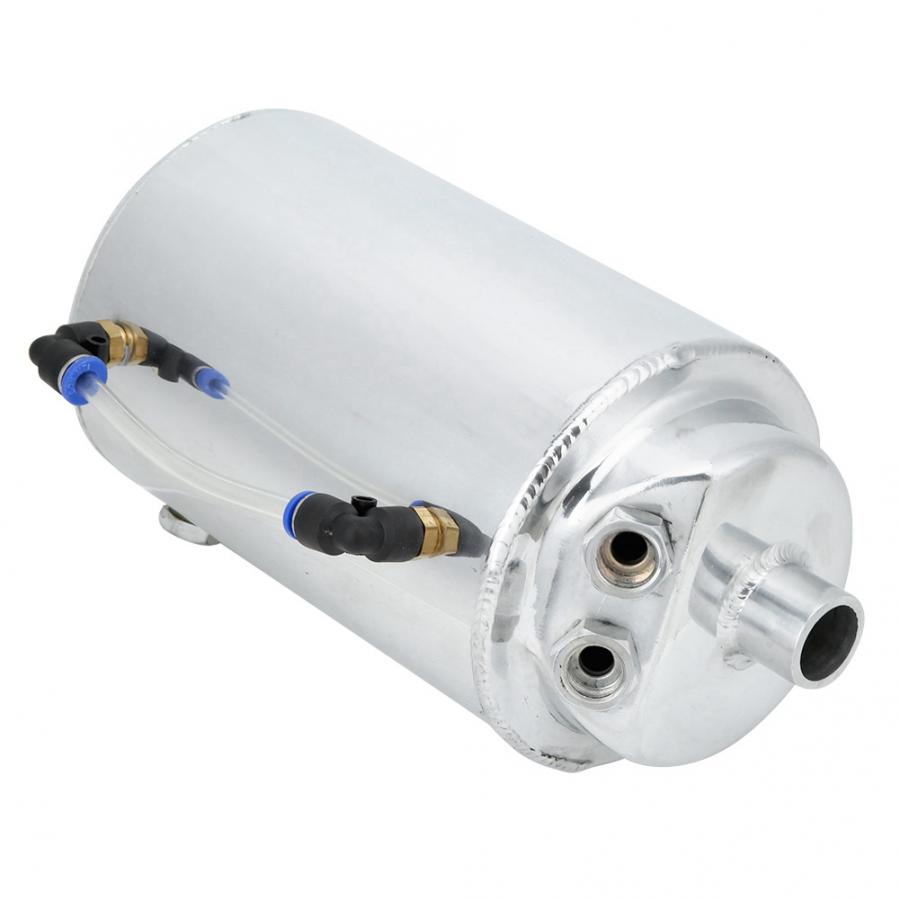 Universal 2l aluminiumslegering motor brændstof opbevaringstank kan beholder udluftning filter